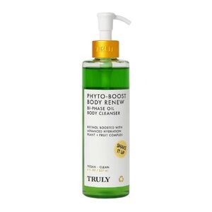 TRULY PHYTO-BOOST BODY RENEW BI-PHASE OIL BODY CLEANSER 8 fl oz / 237 ml
